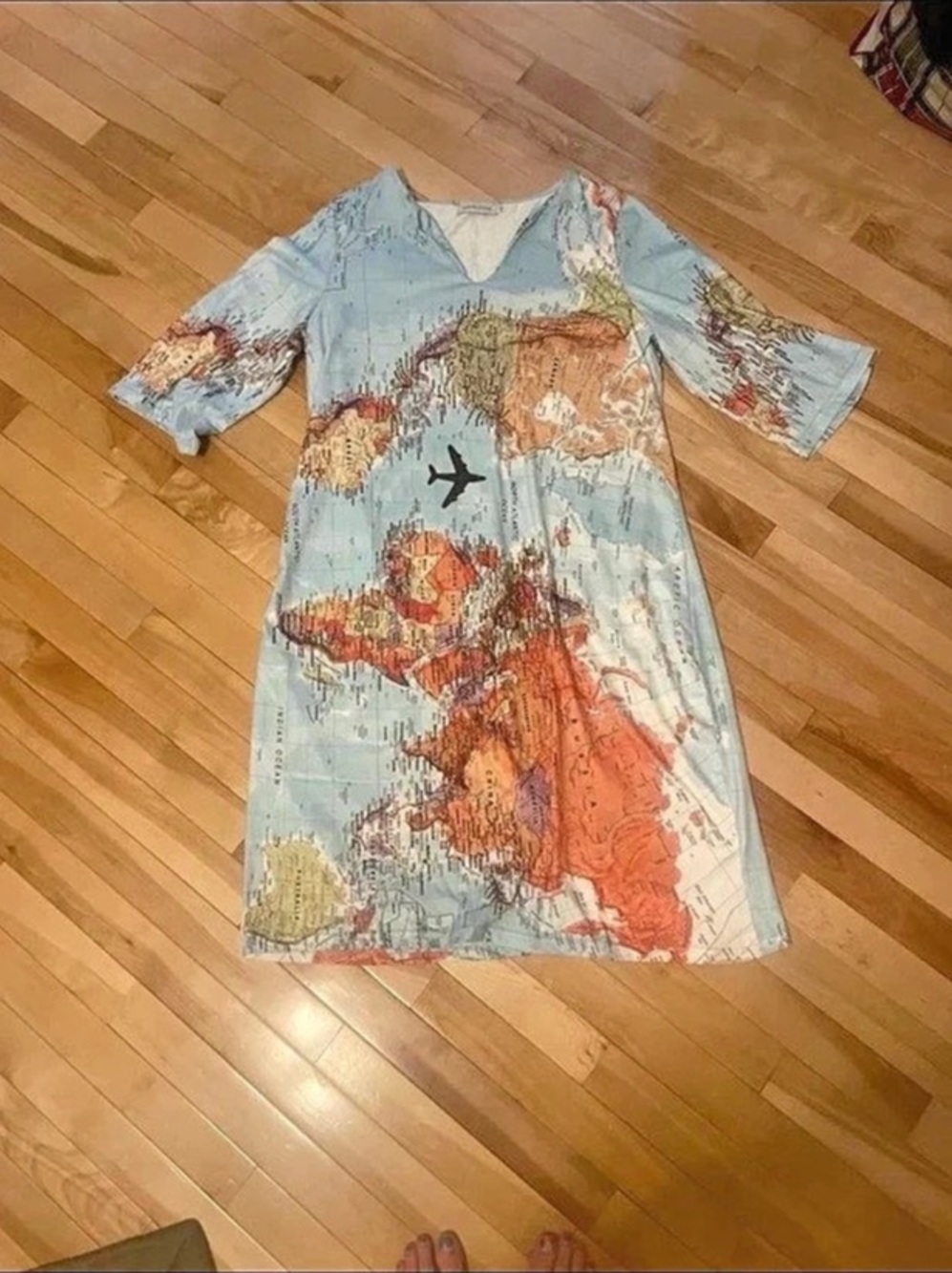 unique map dress
